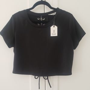 NEW Black Cropped Top